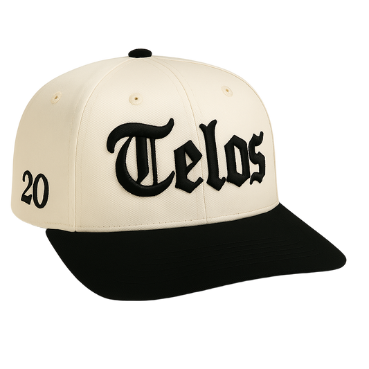 Telos Original Cream Two-Tone Structured Snapback