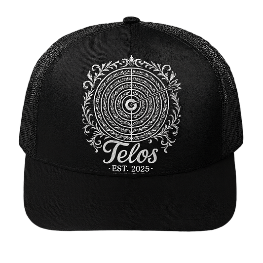 Telos Original Black Trucker Cap