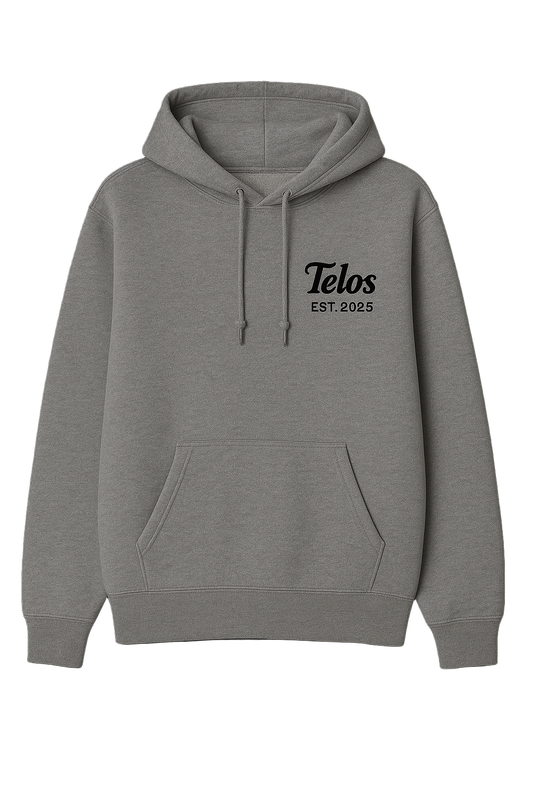 Telos Original Grey Hoodie